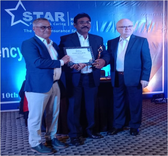 Honored for Best Performance
